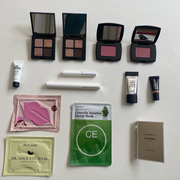 Limited Edition Lancôme Makeup Case & 14 pc Makeup Bundle - Picture 2 of 9